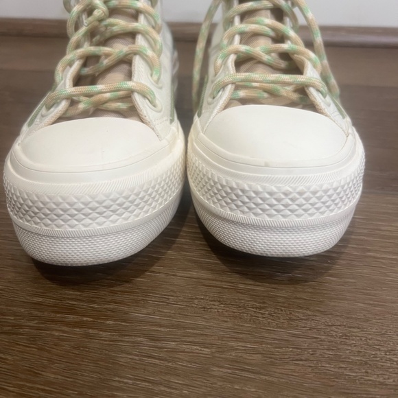 Converse Chuck Taylor All Star Lift Platform Colorblock Overlay Sz 5 Womens - Picture 4 of 9